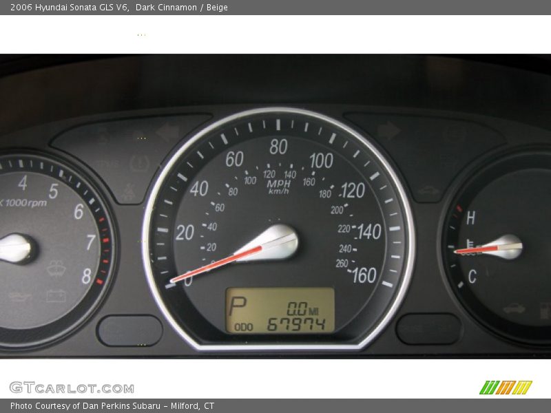 Dark Cinnamon / Beige 2006 Hyundai Sonata GLS V6
