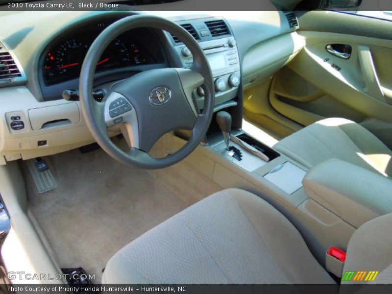 Black / Bisque 2010 Toyota Camry LE
