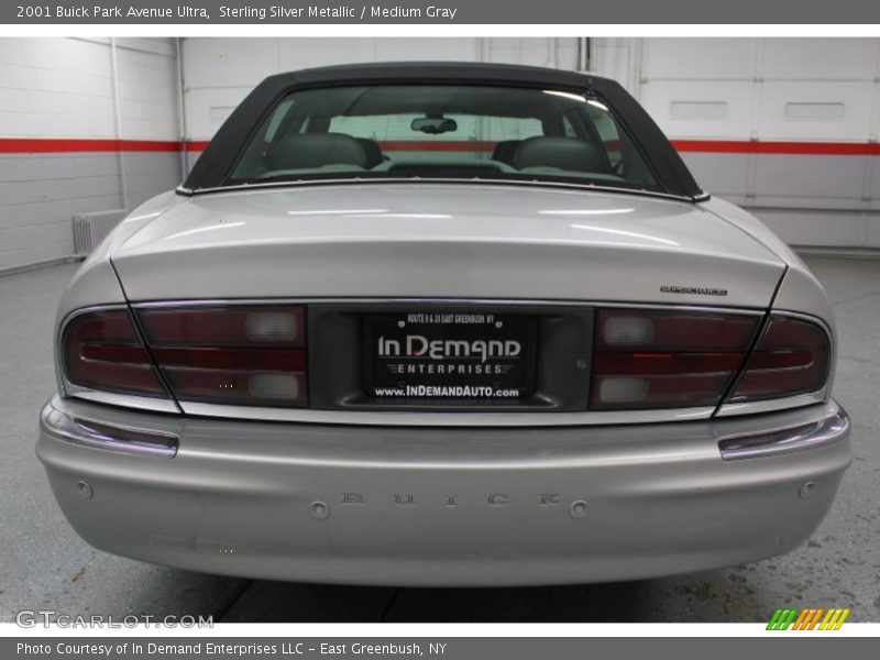 Sterling Silver Metallic / Medium Gray 2001 Buick Park Avenue Ultra