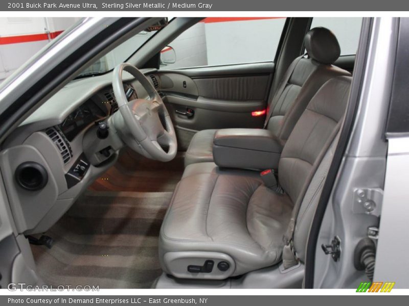 Sterling Silver Metallic / Medium Gray 2001 Buick Park Avenue Ultra