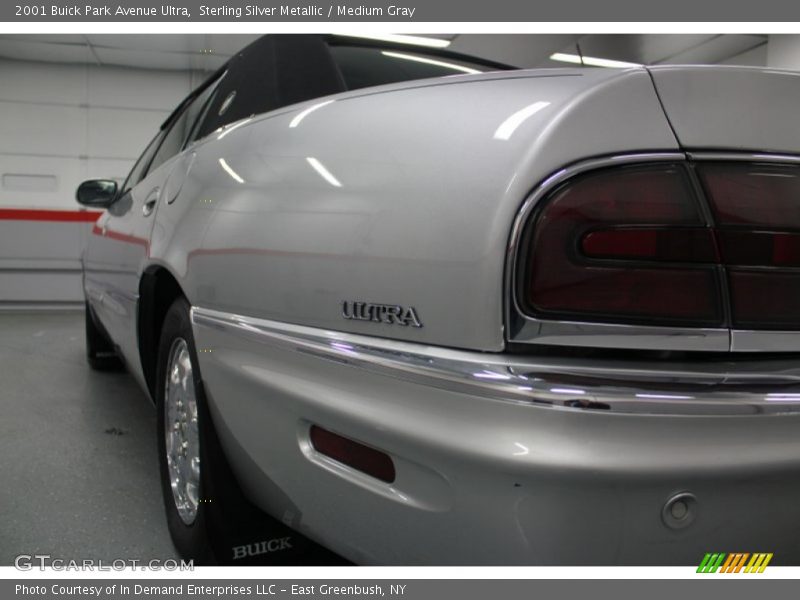 Sterling Silver Metallic / Medium Gray 2001 Buick Park Avenue Ultra