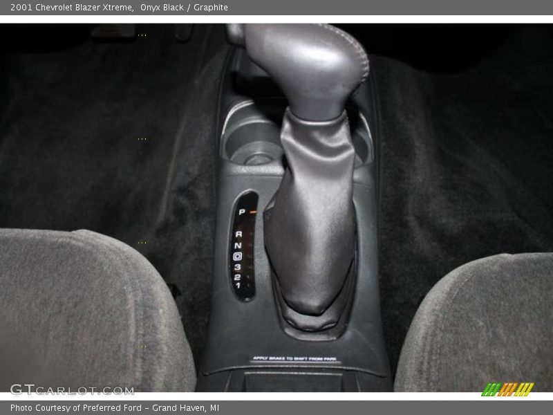 Onyx Black / Graphite 2001 Chevrolet Blazer Xtreme