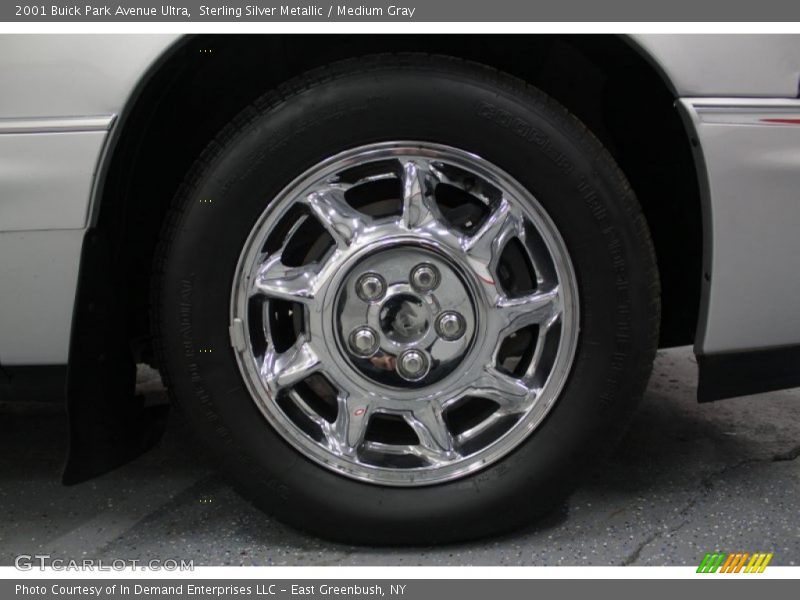 Sterling Silver Metallic / Medium Gray 2001 Buick Park Avenue Ultra