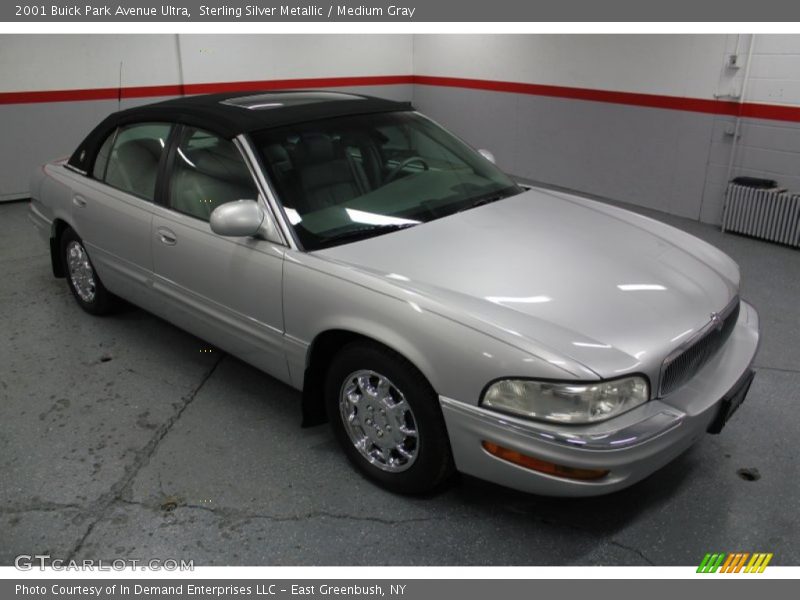 Sterling Silver Metallic / Medium Gray 2001 Buick Park Avenue Ultra
