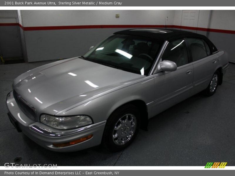 Sterling Silver Metallic / Medium Gray 2001 Buick Park Avenue Ultra