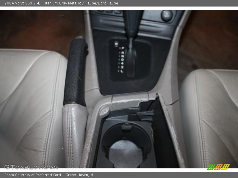 Titanium Gray Metallic / Taupe/Light Taupe 2004 Volvo S60 2.4