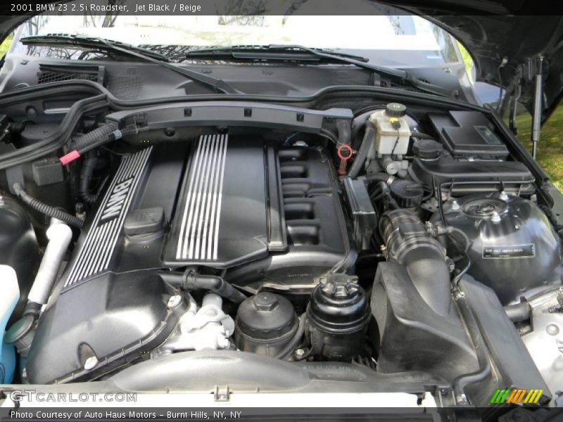 Jet Black / Beige 2001 BMW Z3 2.5i Roadster