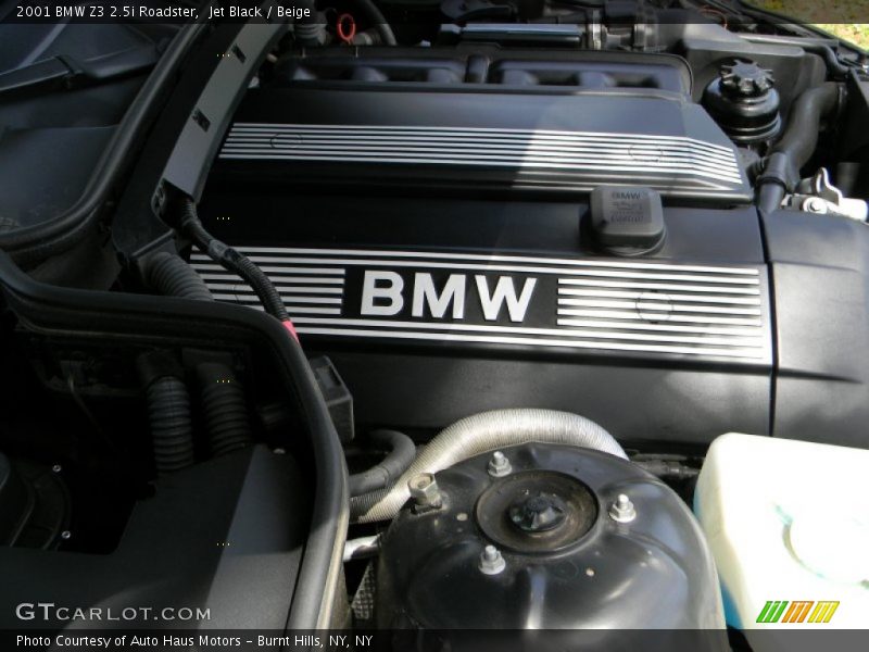 Jet Black / Beige 2001 BMW Z3 2.5i Roadster
