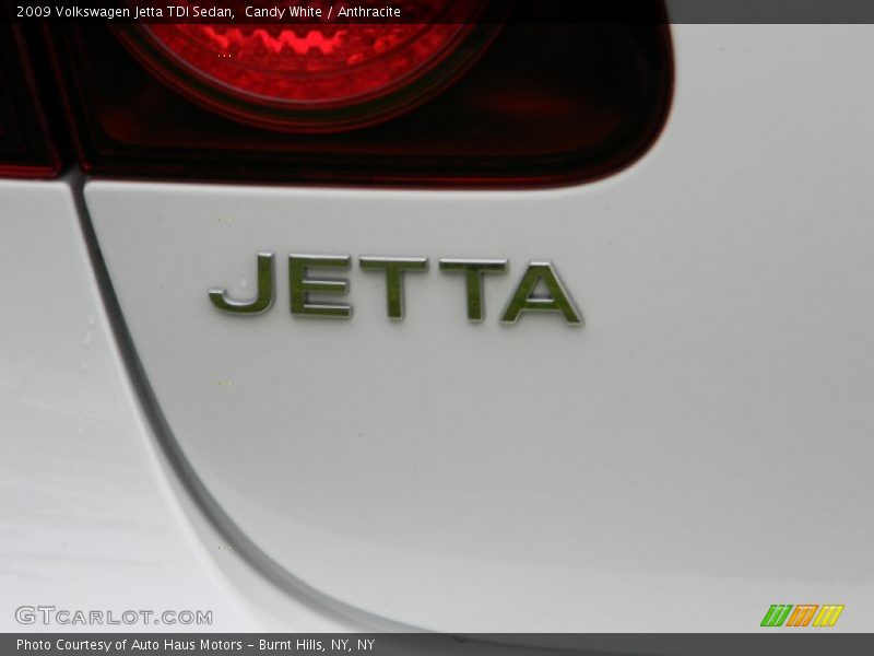Candy White / Anthracite 2009 Volkswagen Jetta TDI Sedan