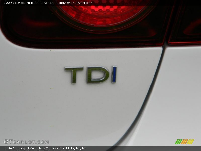 Candy White / Anthracite 2009 Volkswagen Jetta TDI Sedan