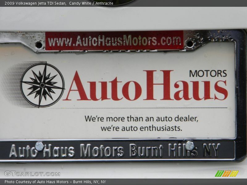 Candy White / Anthracite 2009 Volkswagen Jetta TDI Sedan