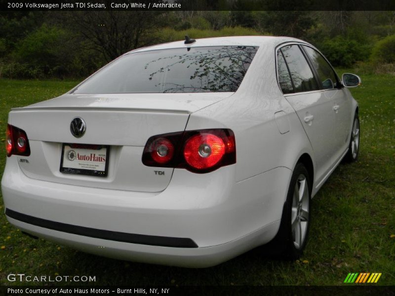 Candy White / Anthracite 2009 Volkswagen Jetta TDI Sedan