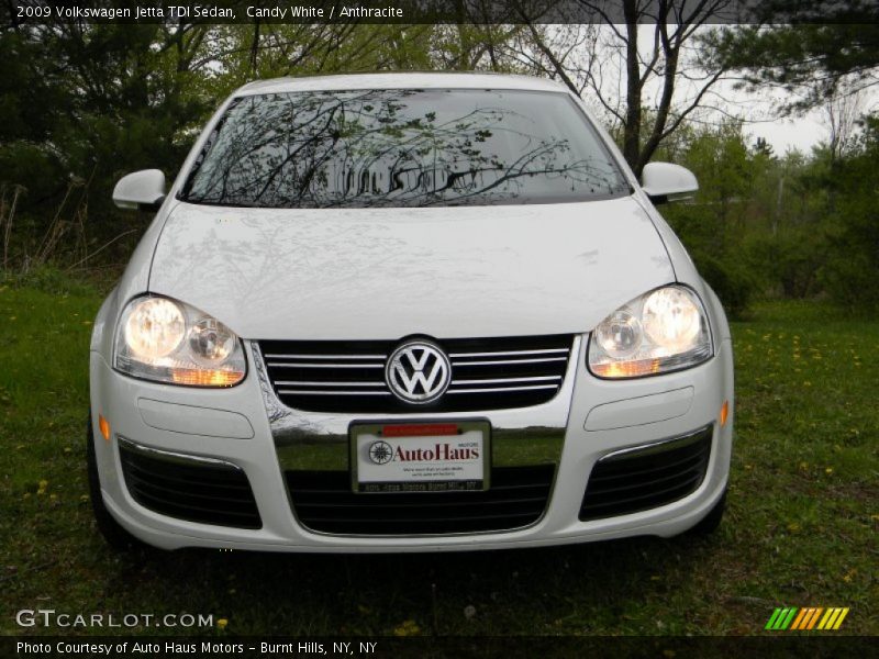 Candy White / Anthracite 2009 Volkswagen Jetta TDI Sedan