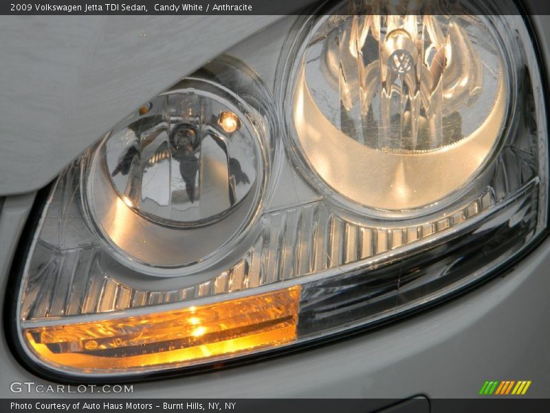 Candy White / Anthracite 2009 Volkswagen Jetta TDI Sedan