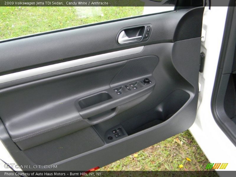 Candy White / Anthracite 2009 Volkswagen Jetta TDI Sedan