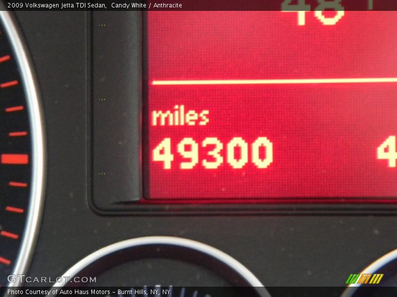 Candy White / Anthracite 2009 Volkswagen Jetta TDI Sedan