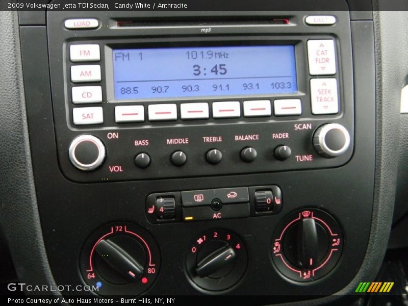 Candy White / Anthracite 2009 Volkswagen Jetta TDI Sedan