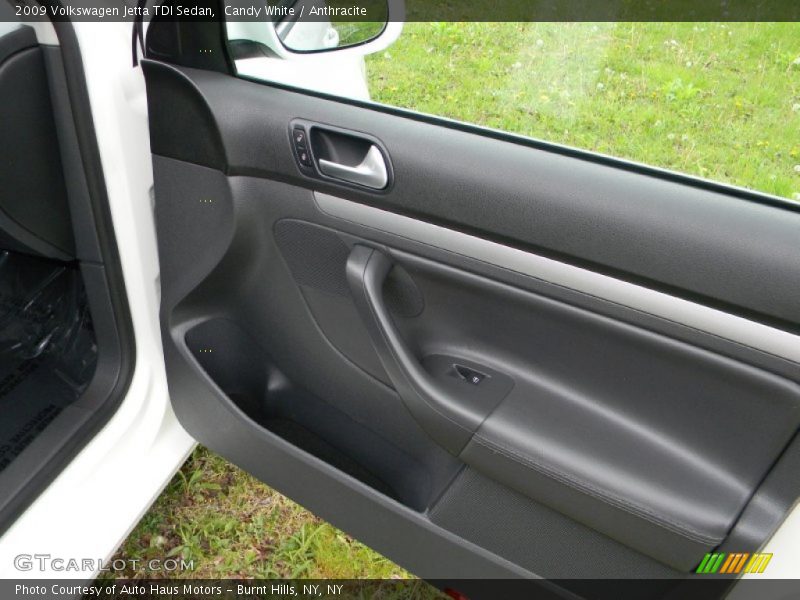 Candy White / Anthracite 2009 Volkswagen Jetta TDI Sedan