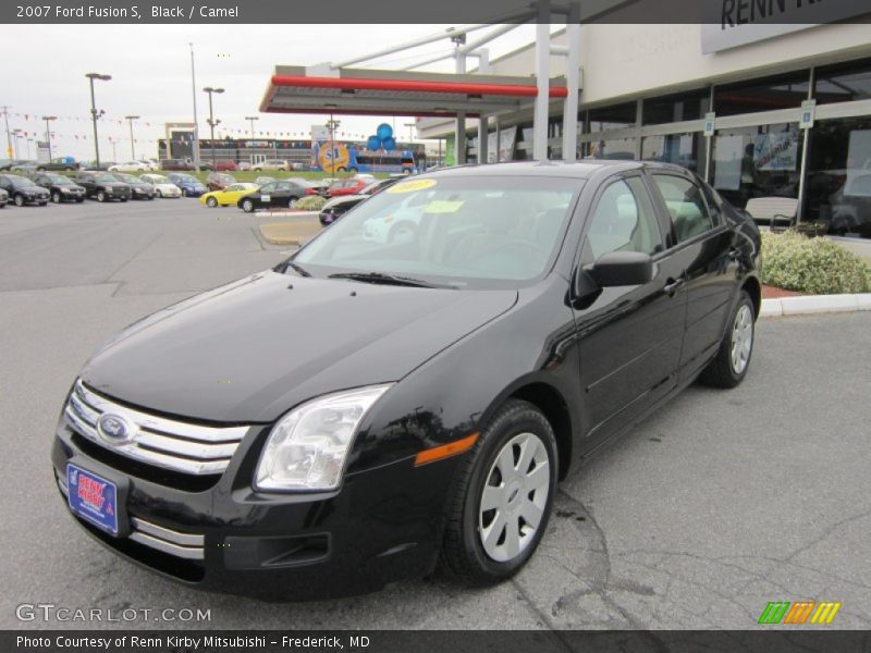 Black / Camel 2007 Ford Fusion S