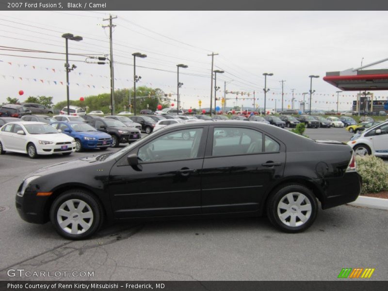 Black / Camel 2007 Ford Fusion S