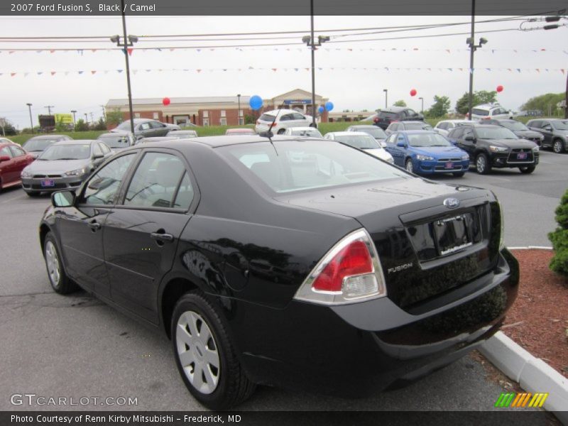 Black / Camel 2007 Ford Fusion S