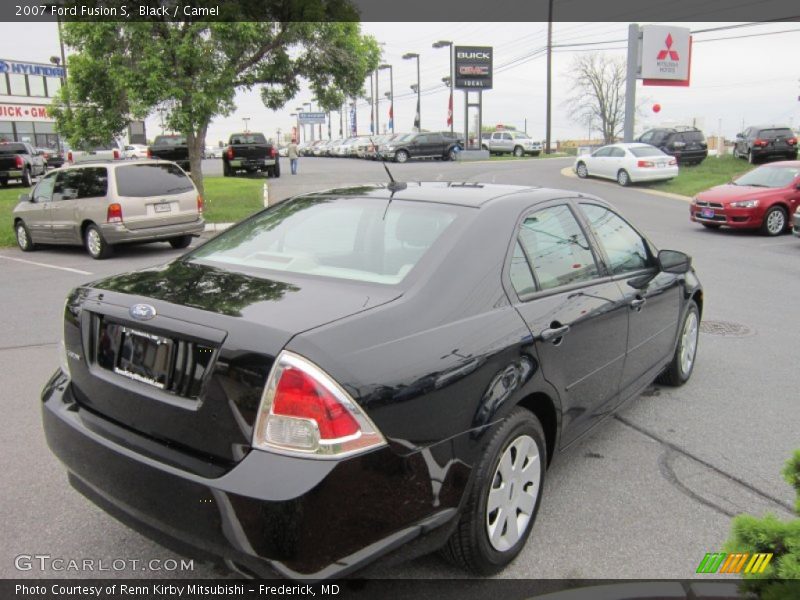 Black / Camel 2007 Ford Fusion S