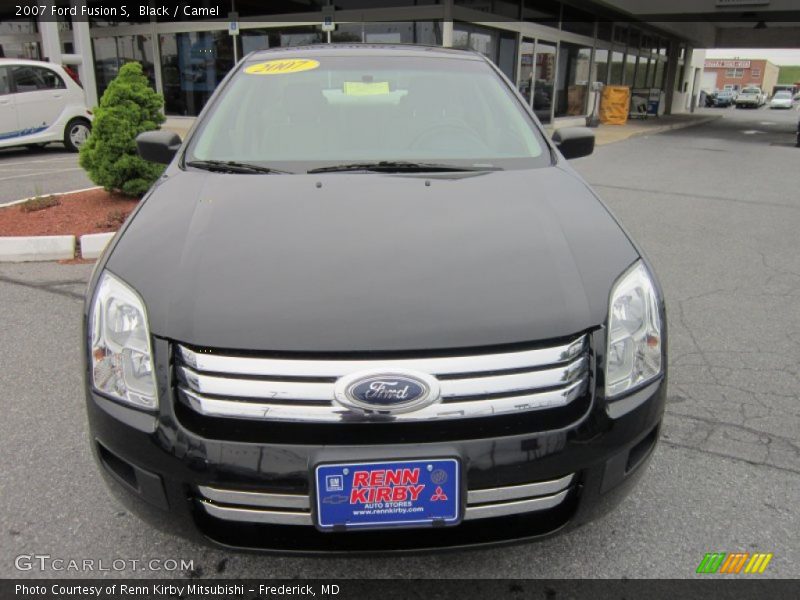 Black / Camel 2007 Ford Fusion S