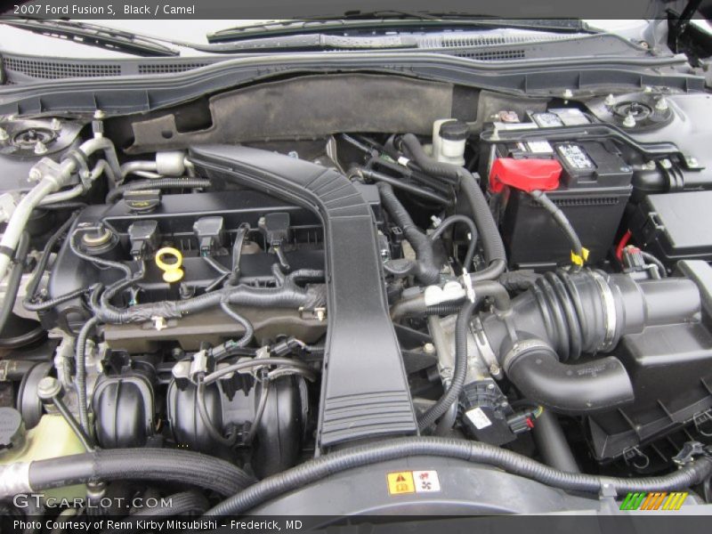 Black / Camel 2007 Ford Fusion S