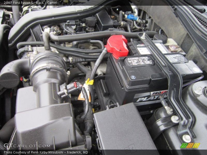 Black / Camel 2007 Ford Fusion S