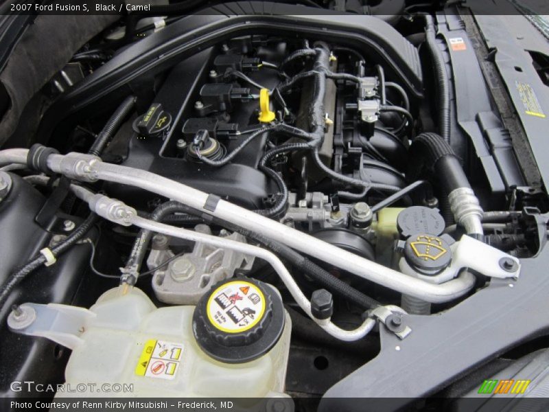 Black / Camel 2007 Ford Fusion S