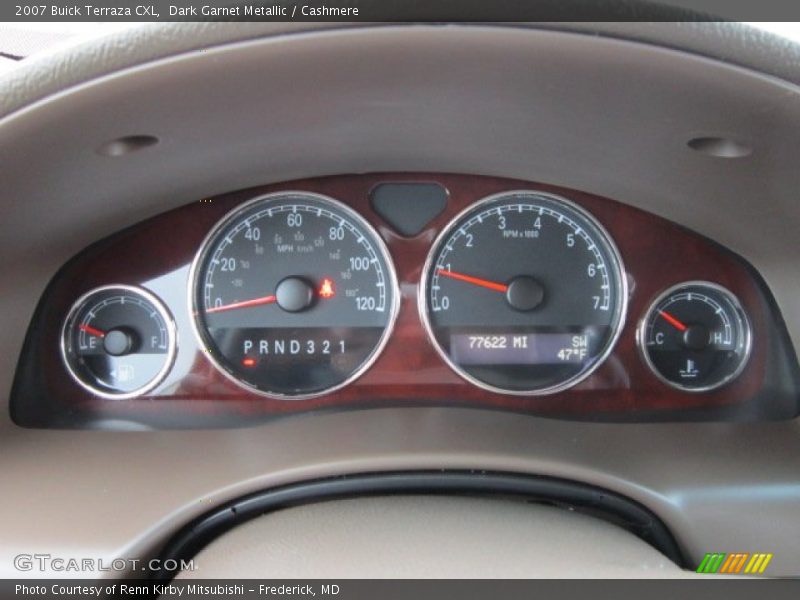  2007 Terraza CXL CXL Gauges