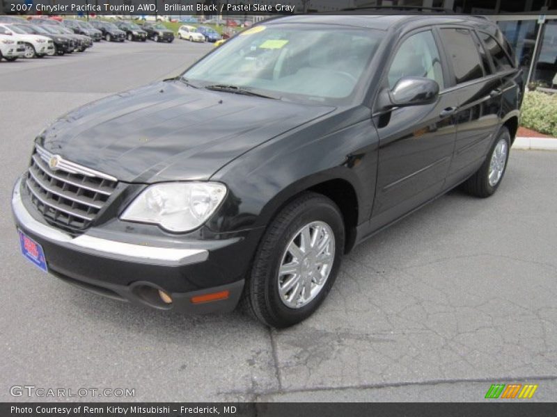 Brilliant Black / Pastel Slate Gray 2007 Chrysler Pacifica Touring AWD