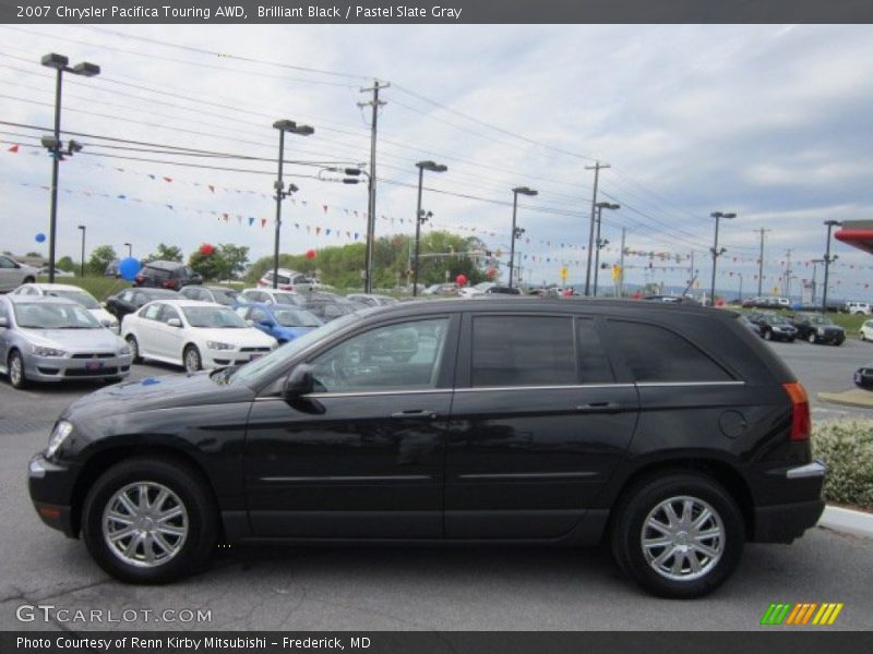Brilliant Black / Pastel Slate Gray 2007 Chrysler Pacifica Touring AWD