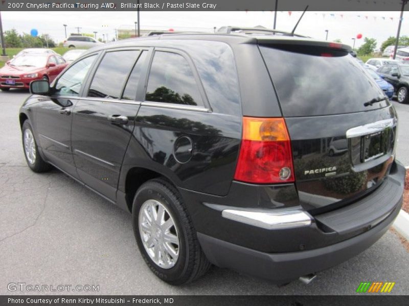Brilliant Black / Pastel Slate Gray 2007 Chrysler Pacifica Touring AWD