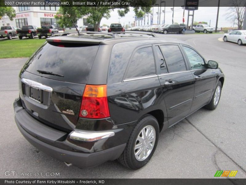 Brilliant Black / Pastel Slate Gray 2007 Chrysler Pacifica Touring AWD