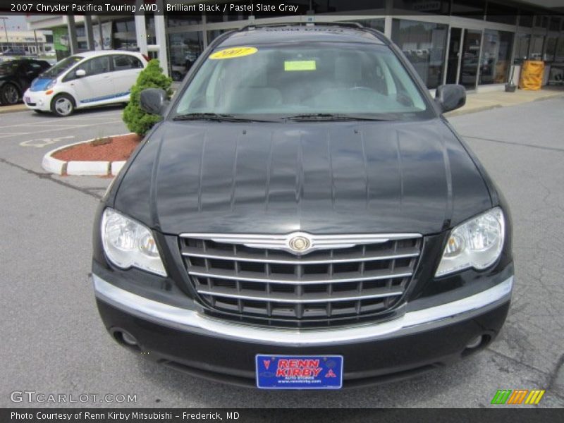 Brilliant Black / Pastel Slate Gray 2007 Chrysler Pacifica Touring AWD