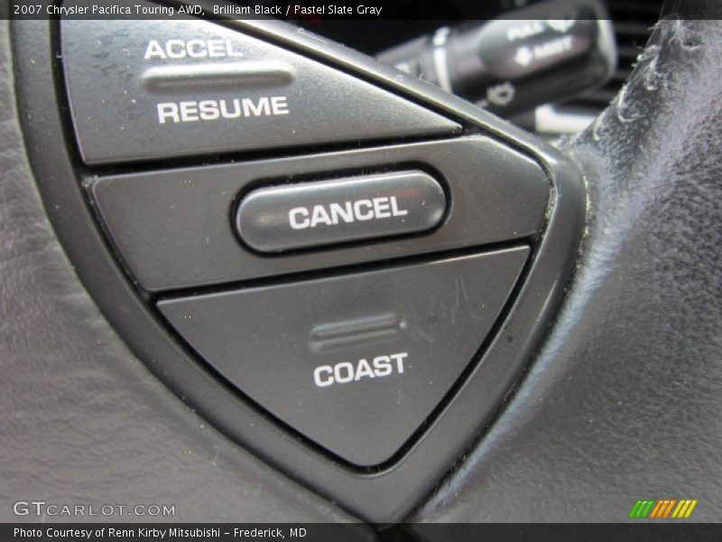 Brilliant Black / Pastel Slate Gray 2007 Chrysler Pacifica Touring AWD