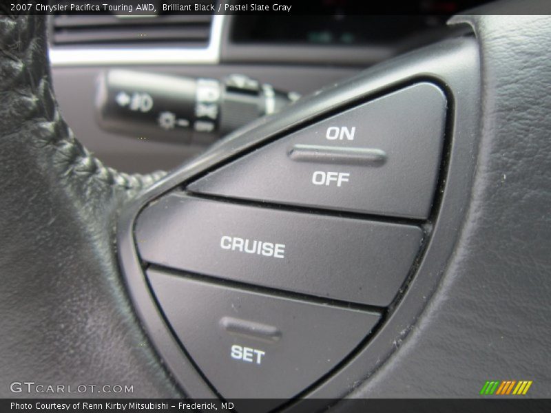 Brilliant Black / Pastel Slate Gray 2007 Chrysler Pacifica Touring AWD