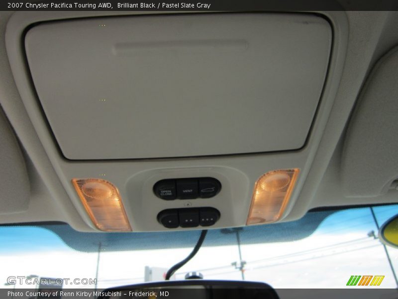 Brilliant Black / Pastel Slate Gray 2007 Chrysler Pacifica Touring AWD