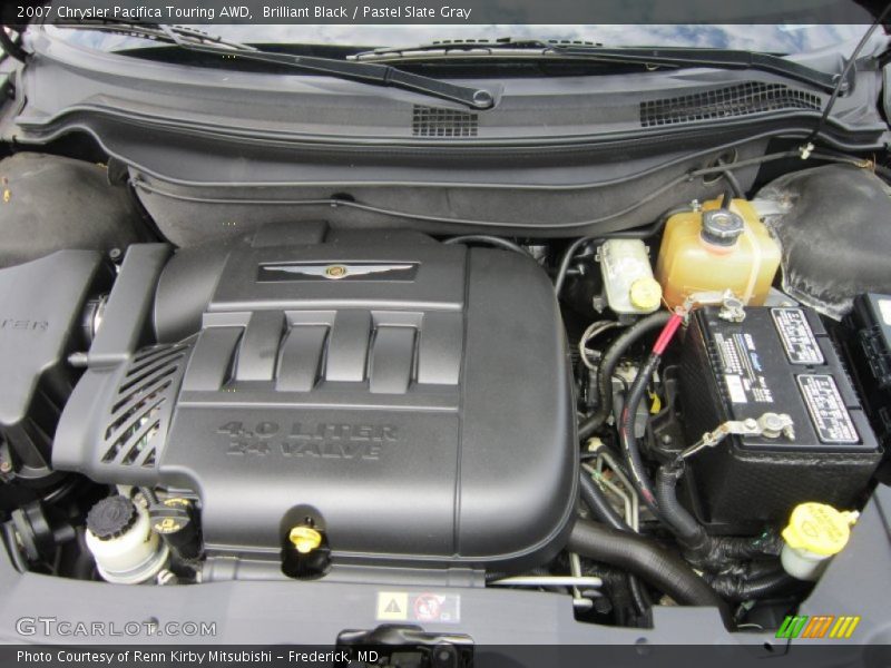 Brilliant Black / Pastel Slate Gray 2007 Chrysler Pacifica Touring AWD