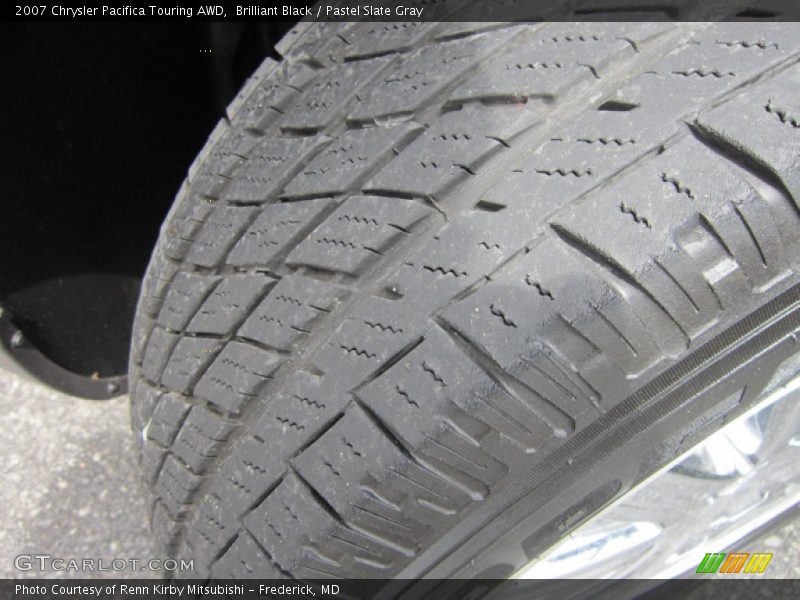 Brilliant Black / Pastel Slate Gray 2007 Chrysler Pacifica Touring AWD