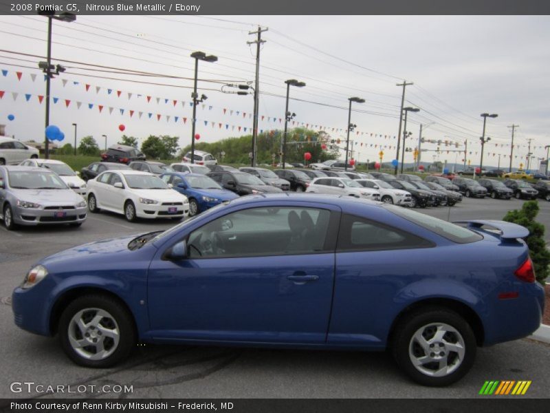 Nitrous Blue Metallic / Ebony 2008 Pontiac G5