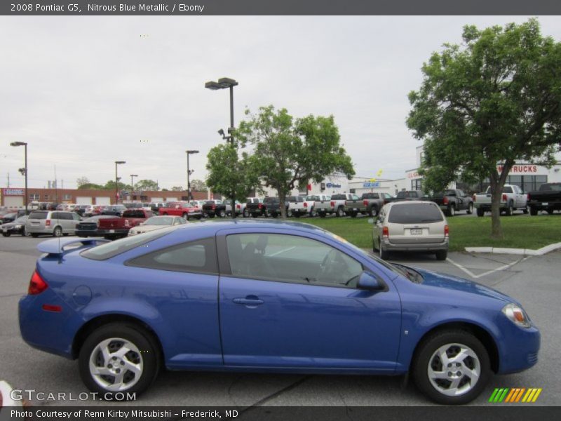 Nitrous Blue Metallic / Ebony 2008 Pontiac G5