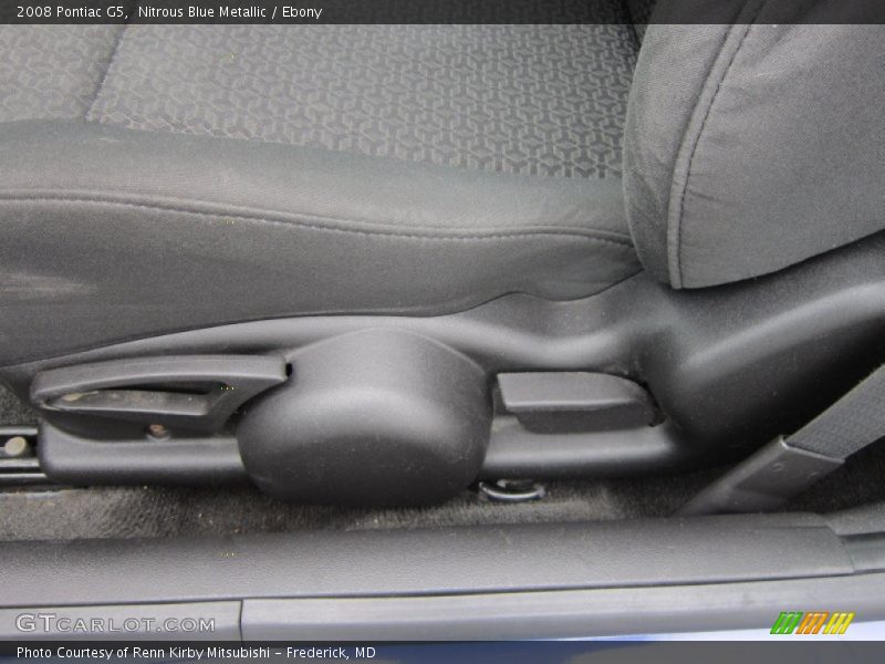 Nitrous Blue Metallic / Ebony 2008 Pontiac G5