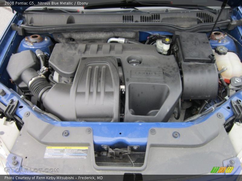 Nitrous Blue Metallic / Ebony 2008 Pontiac G5