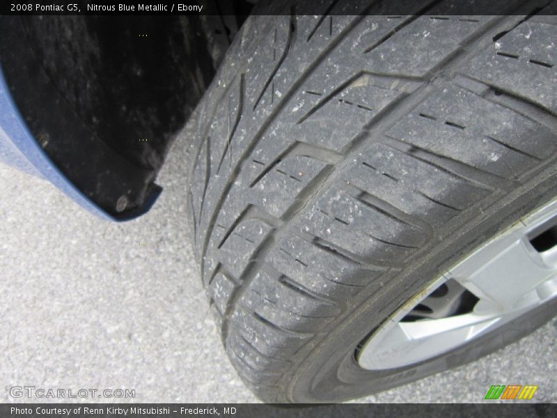 Nitrous Blue Metallic / Ebony 2008 Pontiac G5