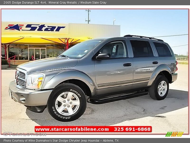 Mineral Gray Metallic / Medium Slate Gray 2005 Dodge Durango SLT 4x4