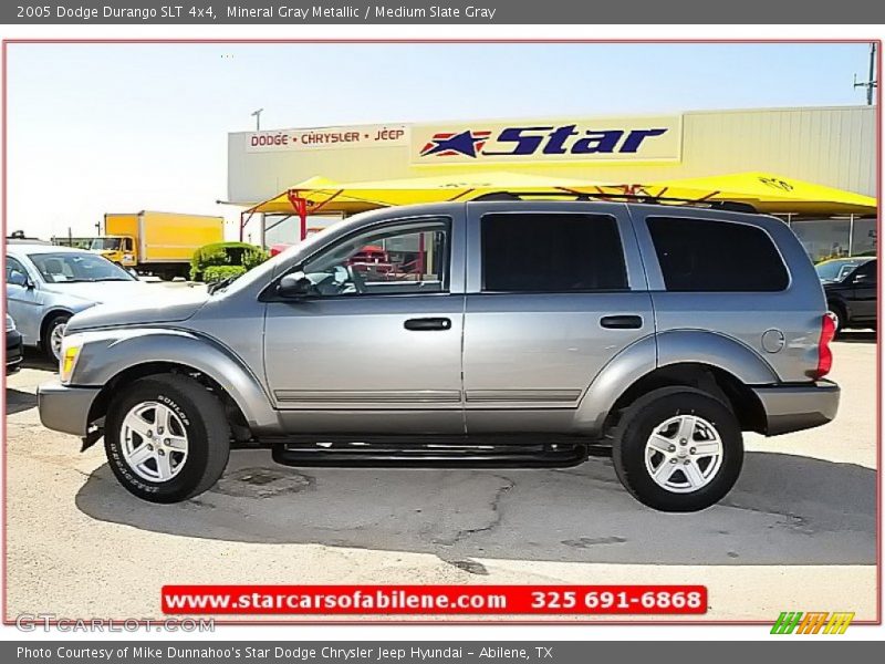 Mineral Gray Metallic / Medium Slate Gray 2005 Dodge Durango SLT 4x4