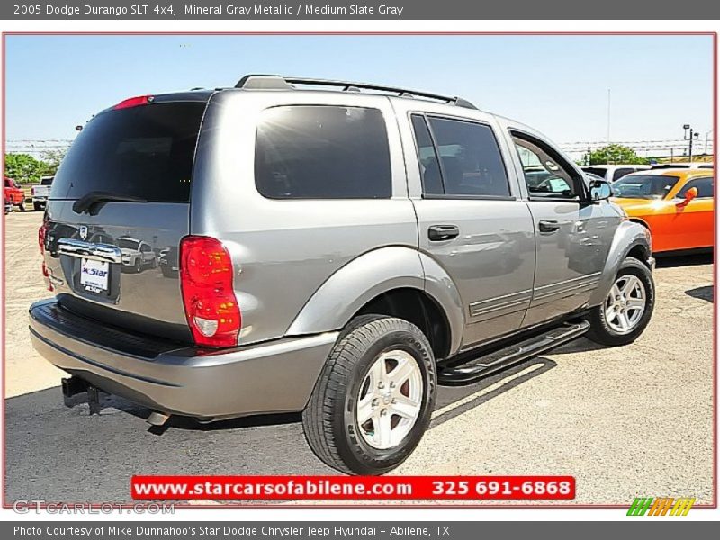 Mineral Gray Metallic / Medium Slate Gray 2005 Dodge Durango SLT 4x4
