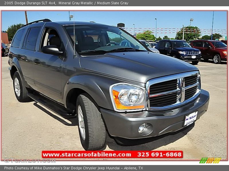 Mineral Gray Metallic / Medium Slate Gray 2005 Dodge Durango SLT 4x4
